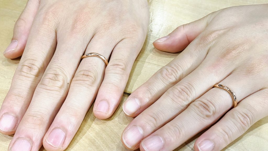ピンクゴールドの結婚指輪の魅力