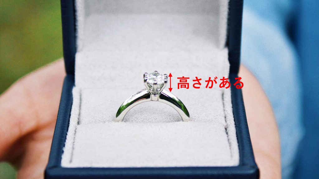 2. ダイヤの高さ