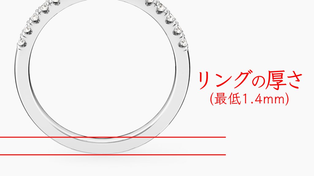 第6位｜厚みと強度があるリング