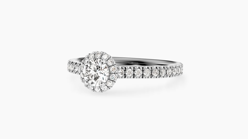 第3位|小粒ダイヤモンドの装飾