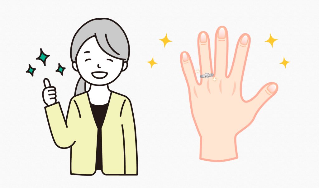 婚約指輪の基本となる選び方|見た目の印象を決めるポイント