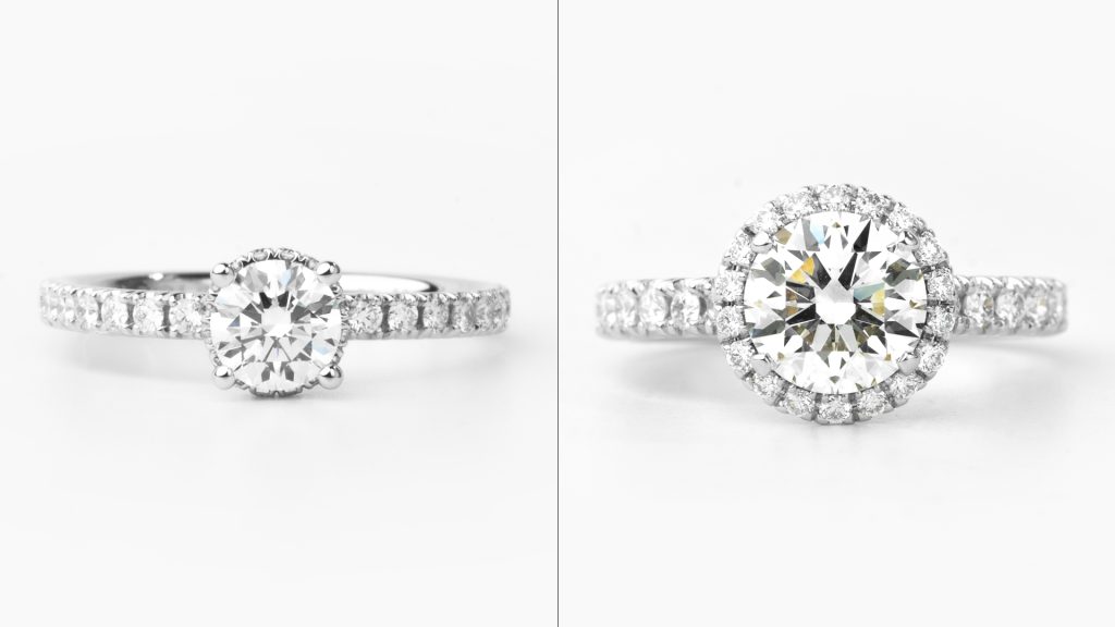 0.5~0.7カラット辺りや1.0カラット以上を検討している場合