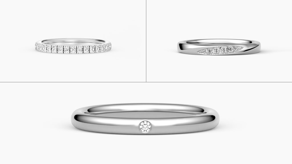 1. ダイヤモンドの量を絞る