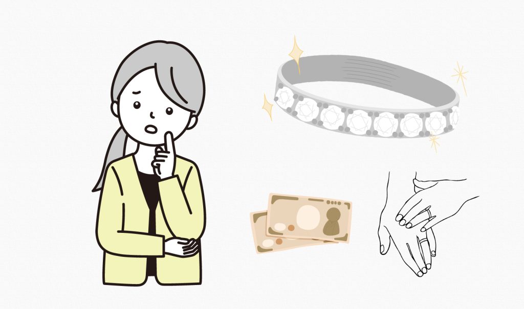 結婚指輪にエタニティを選ぶ際の相場